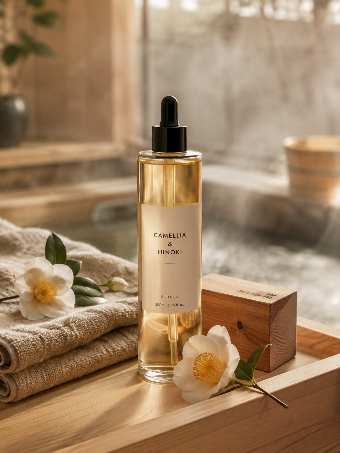 Camellia & Hinoki Deep Hydrating Body Oil