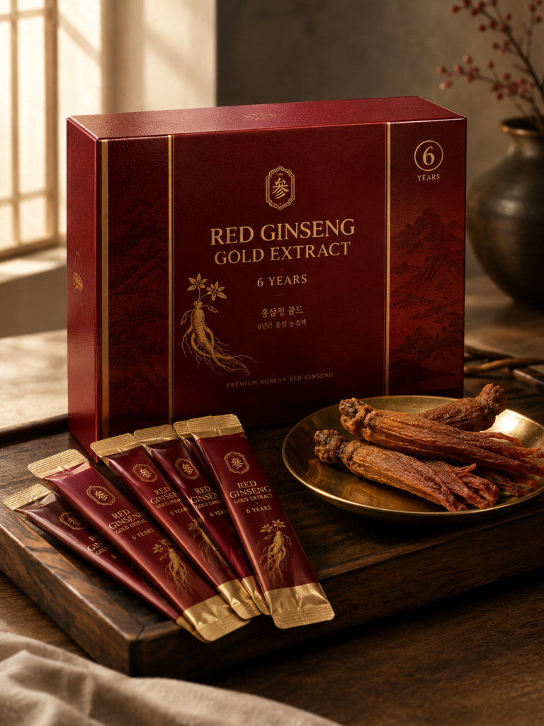 Royal Korean 6-Year Red Ginseng Gold Extract Sticks
